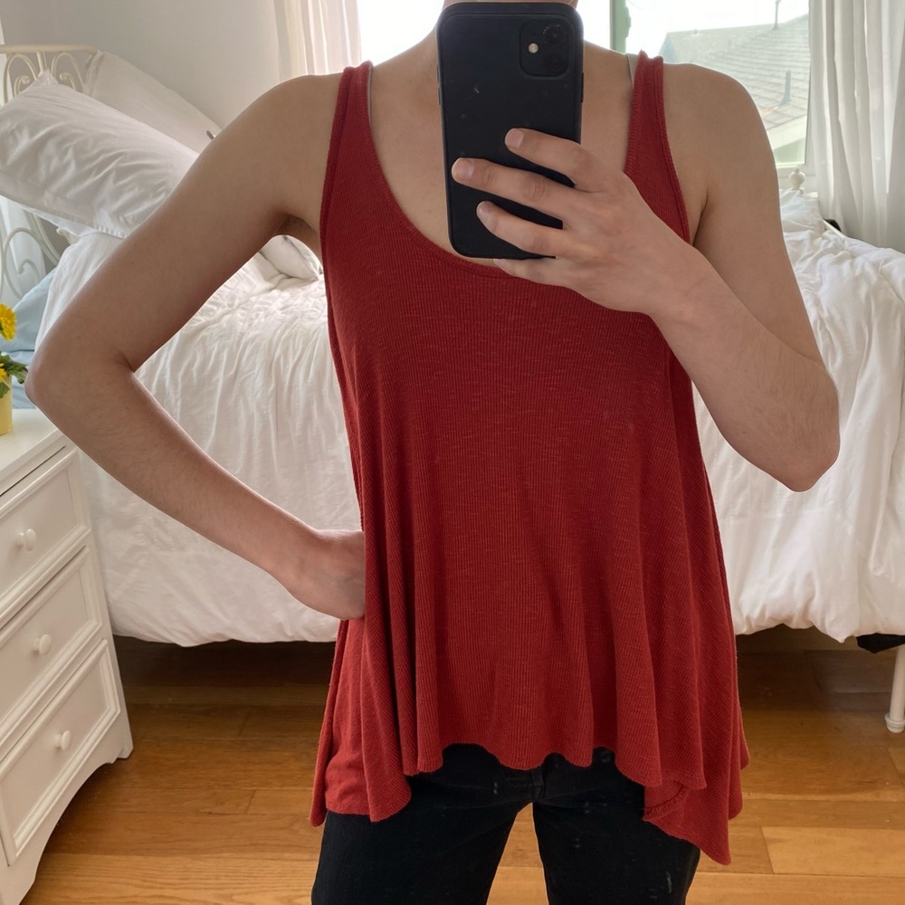 Mossimo Burnt Orange Tank Top
